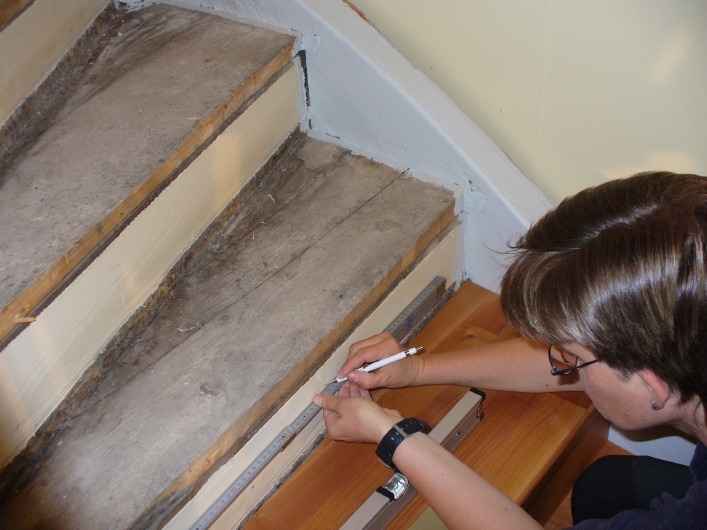 Rénovation d'escalier par l'habillage de marche-Treppenmeister